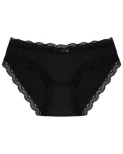 Load image into Gallery viewer, Jet Black Plain Essential Knicker