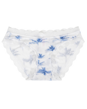 Load image into Gallery viewer, Blue Palm Print Knicker
