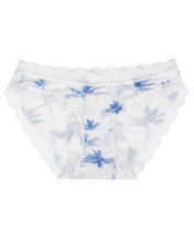 Load image into Gallery viewer, Blue Palm Print Knicker