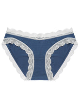 Load image into Gallery viewer, Dark Denim Contrast Essential Knicker