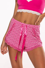 Load image into Gallery viewer, Pink Polka Print Short
