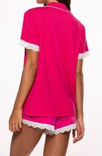 Load image into Gallery viewer, Hot Pink Pyjama Shirt
