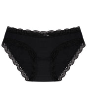 Load image into Gallery viewer, Jet Black Plain Essential Knicker

