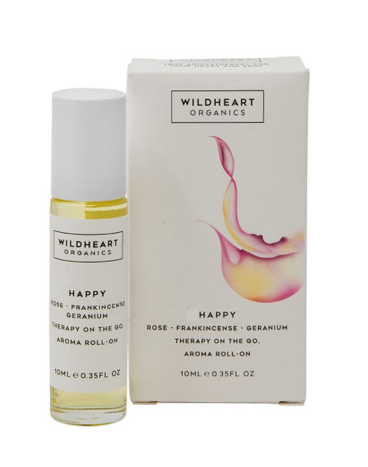 HAPPY Rose, Geranium and Frankincense Aromatherapy On the Go