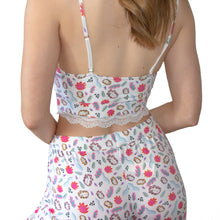Load image into Gallery viewer, Abstract Floral Print Bralette
